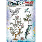 Paper Artsy Eclectica3 Gwen Lafleur Cling Stamps egl47