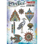 Paper Artsy Eclectica3 Gwen Lafleur Cling Stamps egl48