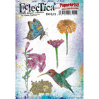 Paper Artsy Eclectica3 Gwen Lafleur Pollination Cling Stamps egl51