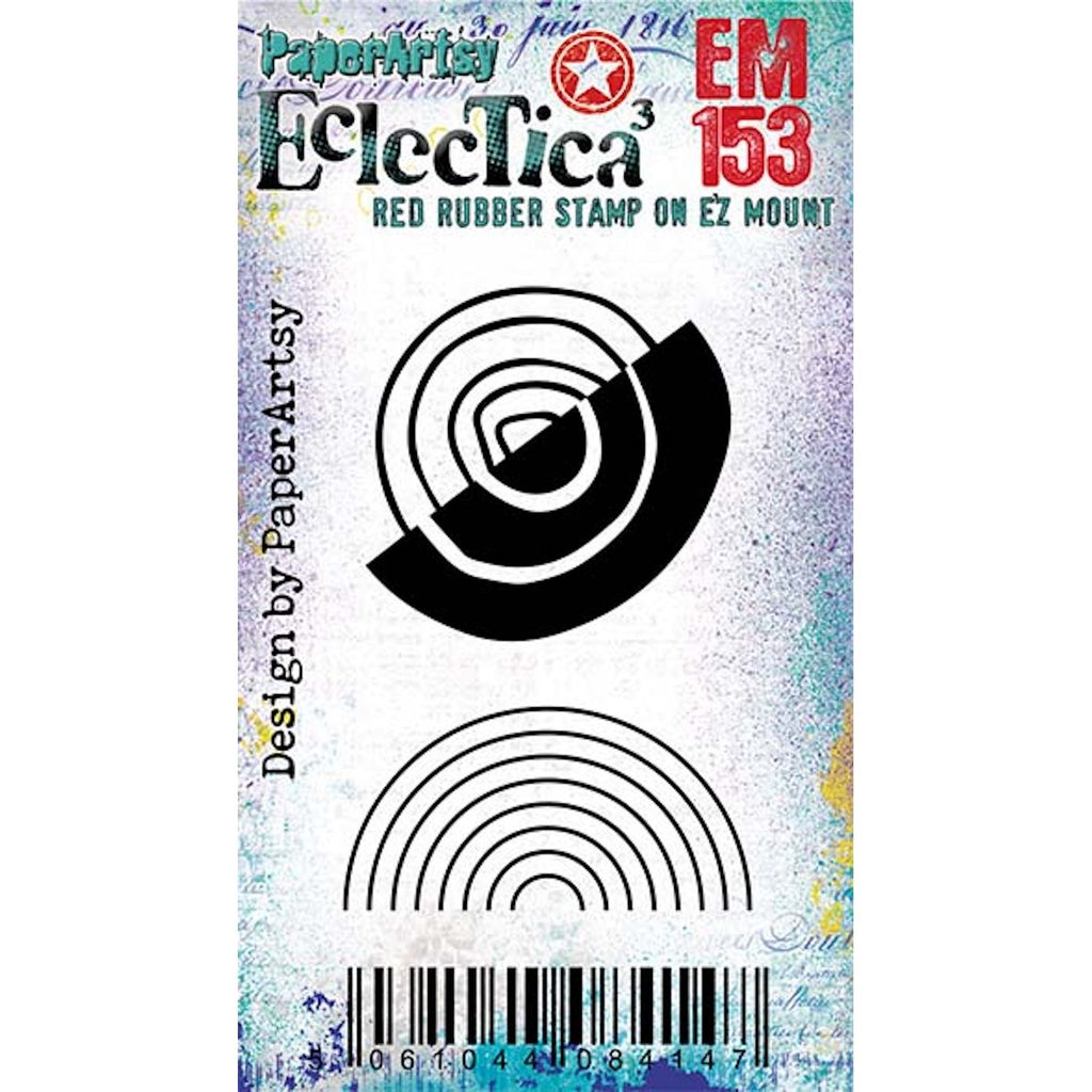 Paper Artsy Eclectica3 Mini Cling Stamp em153