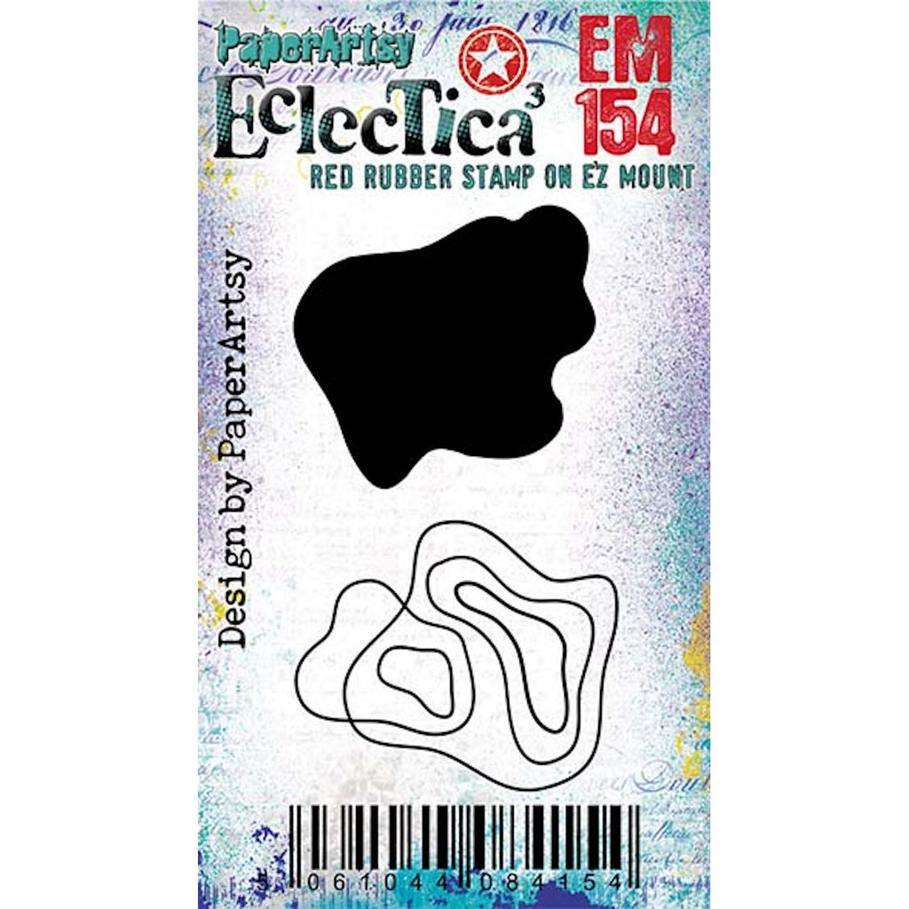 Paper Artsy Eclectica3 Mini Cling Stamp em154