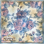 Paper Artsy Eclectica3 Scrapcosy Cling Stamps esc50 enjoy the moment