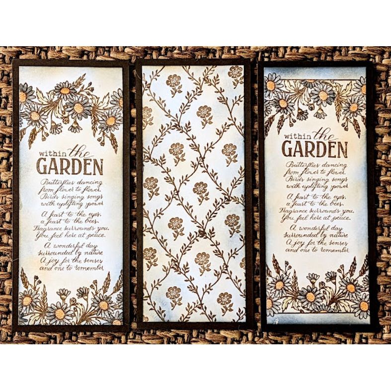 Paper Artsy Eclectica3 Scrapcosy Cling Stamps esc51 floral