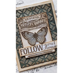 Paper Artsy Eclectica3 Scrapcosy Cling Stamps esc52 follow dreams