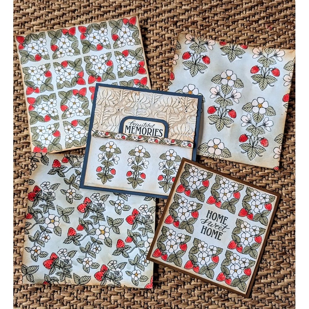 Paper Artsy Eclectica3 Scrapcosy Cling Stamps esc53 memories