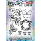 Paper Artsy Eclectica3 Scrapcosy Cling Stamps esc54