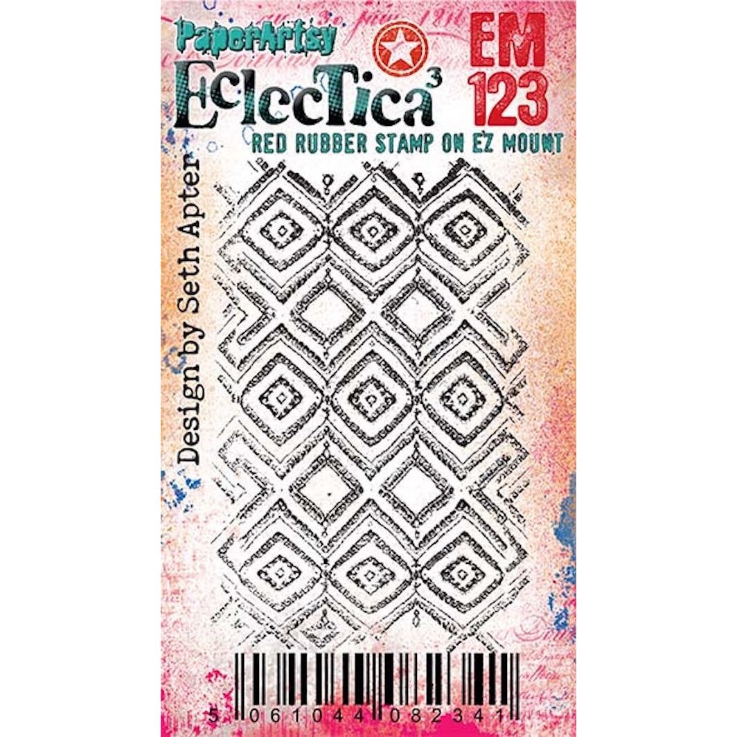 Paper Artsy Eclectica3 Seth Apter Mini 123 Cling Stamp em123