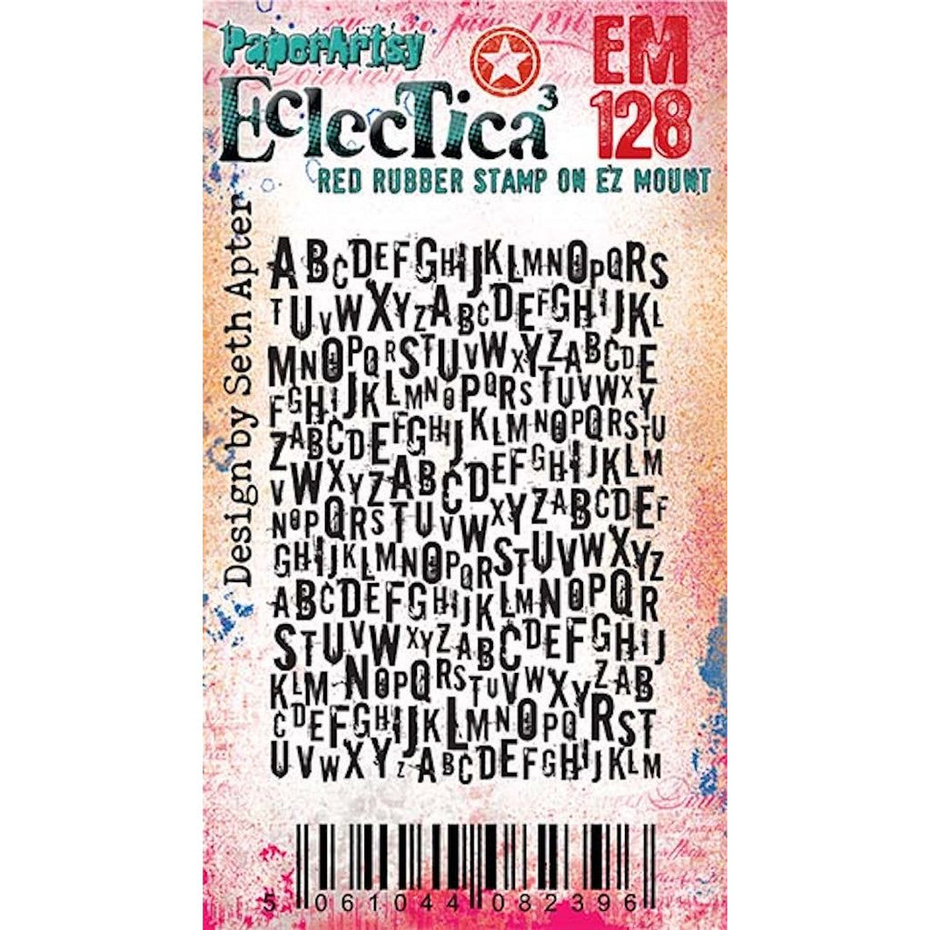 Paper Artsy Eclectica3 Seth Apter Mini 128 Cling Stamp em128