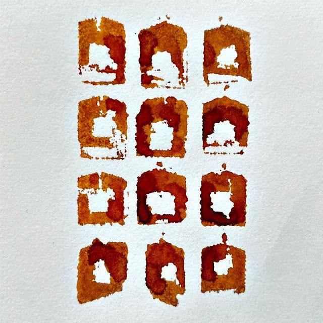 Paper Artsy Eclectica Mini 105 Seth Apter em105 brown