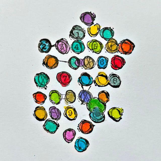Paper Artsy Eclectica Mini 106 Seth Apter em106 circles