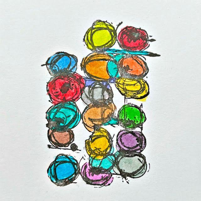 Paper Artsy Eclectica Mini 107 Seth Apter em107 rainbow