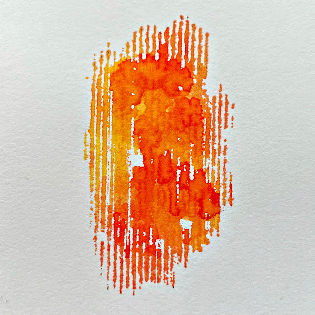 Paper Artsy Eclectica Mini 110 Seth Apter em110 orange