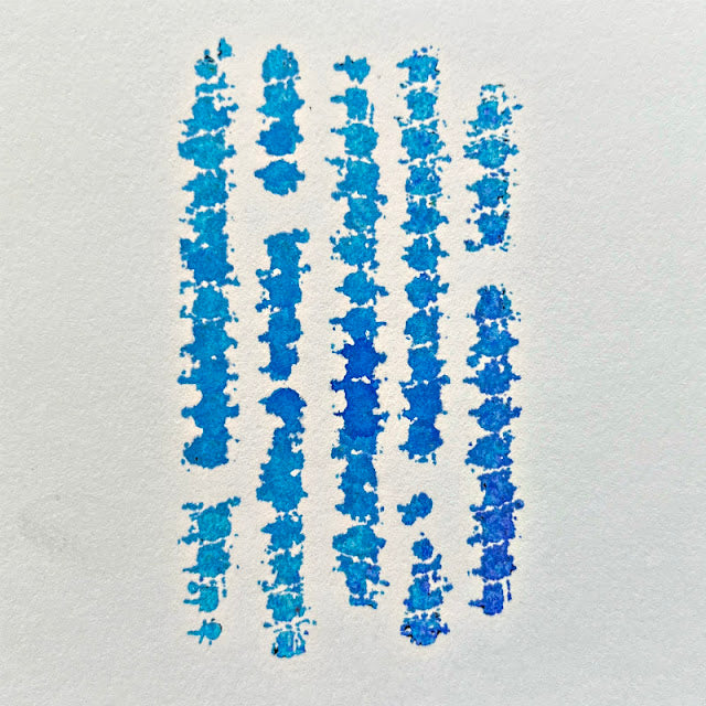 Paper Artsy Eclectica Mini 111 Seth Apter em111 blue