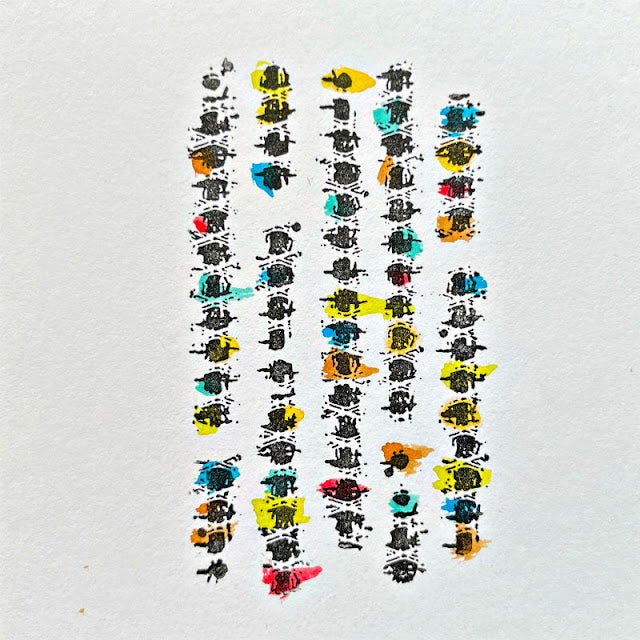 Paper Artsy Eclectica Mini 111 Seth Apter em111 dots