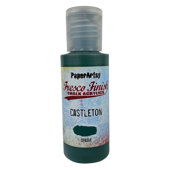 Paper Artsy Fresco Finish Castleton Chalk Acrylic Paint ff231 bottle