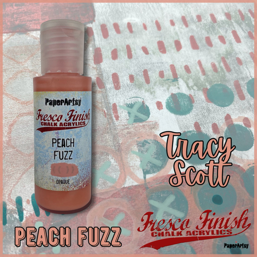 Paper Artsy Fresco Finish Peach Fuzz Chalk Acrylic Paint ff238
