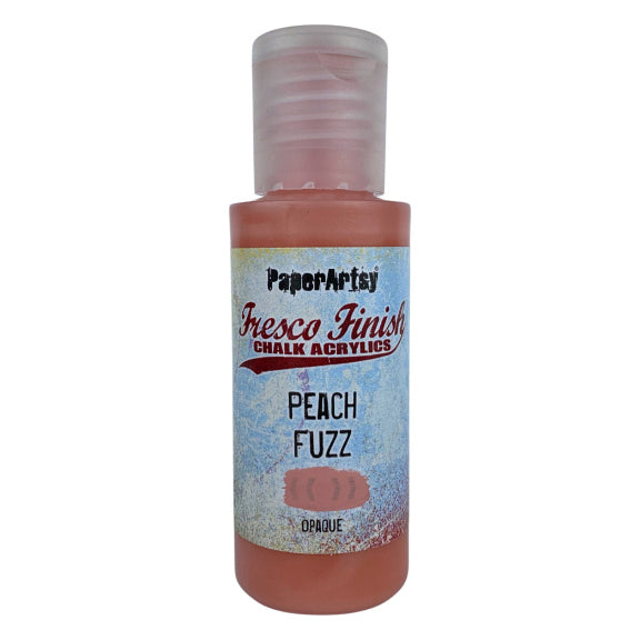 Paper Artsy Fresco Finish Peach Fuzz Chalk Acrylic Paint ff238 bottle