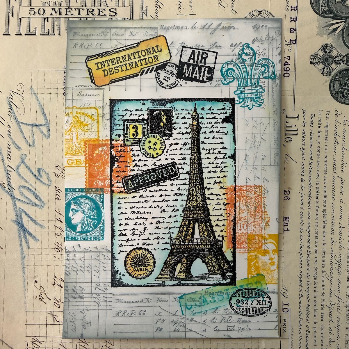 Paper Artsy Hot Pick 2601 Cling Stamps hp2601 approved
