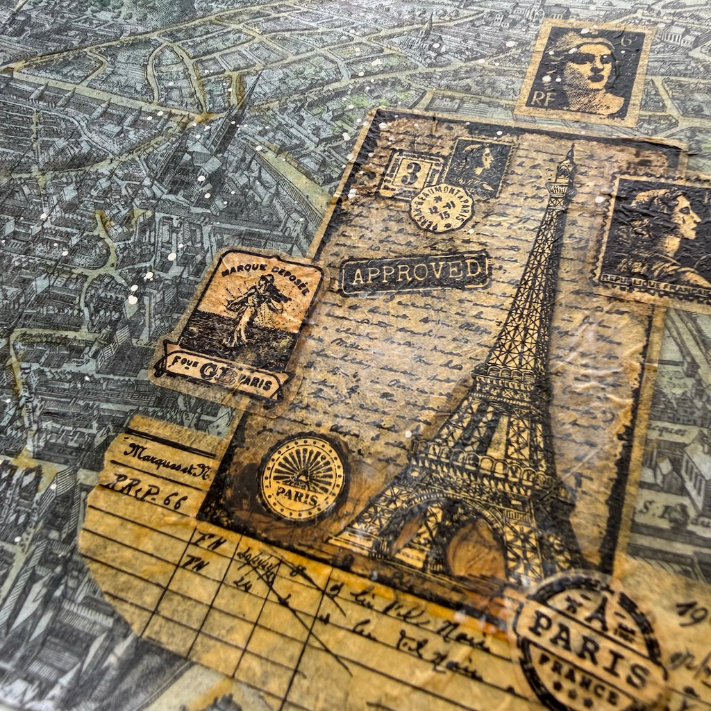 Paper Artsy Hot Pick 2601 Cling Stamps hp2601 paris