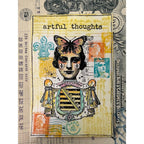 Paper Artsy Hot Pick 2602 Cling Stamps hp2602 butterfly