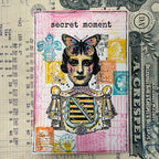 Paper Artsy Hot Pick 2602 Cling Stamps hp2602 secret moment