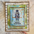 Paper Artsy Hot Pick Christmas 12 Cling Stamps hpxm12 christmas