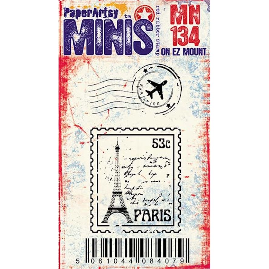 Paper Artsy Ink and the Dog Mini 134 Cling Stamp mn134