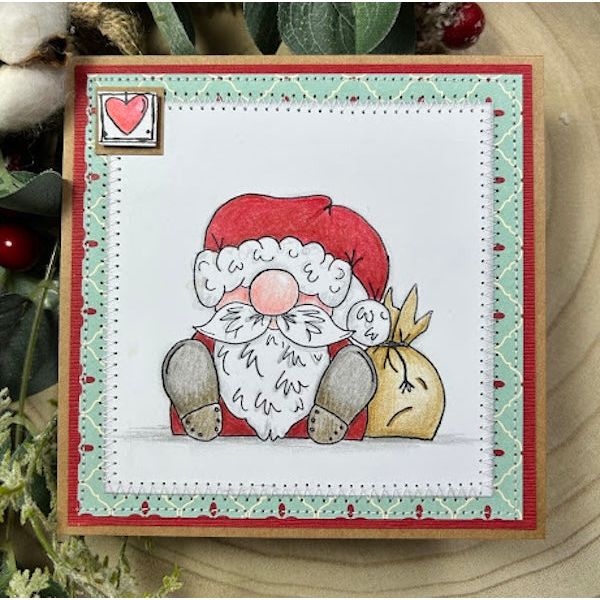 Paper Artsy JoFY 144 Cling Stamps jofy144 gnome