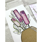 Paper Artsy JoFY 145 Cling Stamps jofy145 purple