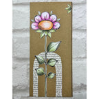 Paper Artsy JoFY 147 Cling Stamps jofy147 flower