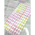 Paper Artsy JoFY Large Stencil ps513 pink circles