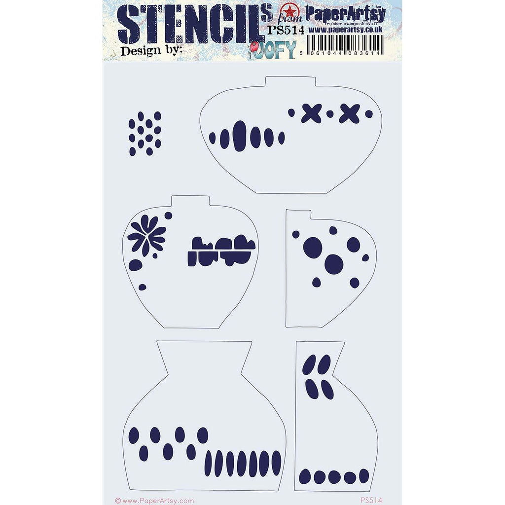 Paper Artsy JoFY Large Stencil ps514