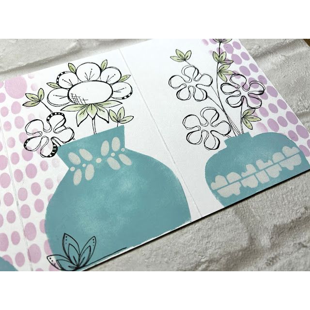 Paper Artsy JoFY Large Stencil ps514 white flower