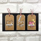 Paper Artsy JoFY Mini 90 Cling Stamp jm90 christmas tags