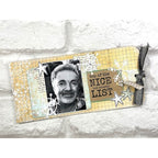 Paper Artsy JoFY Mini 91 Cling Stamp jm91 nice list