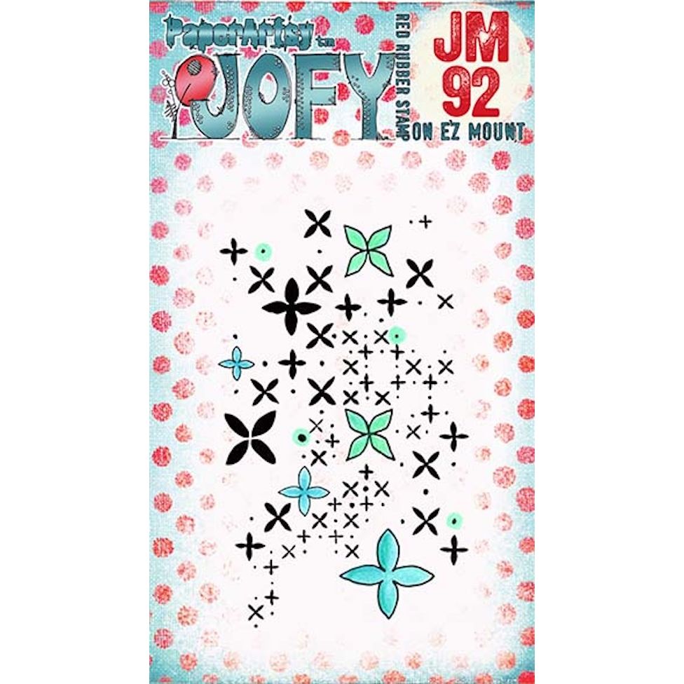 Paper Artsy JoFY Mini 92 Cling Stamp jm92