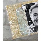 Paper Artsy JoFY Mini 92 Cling Stamp jm92 stars