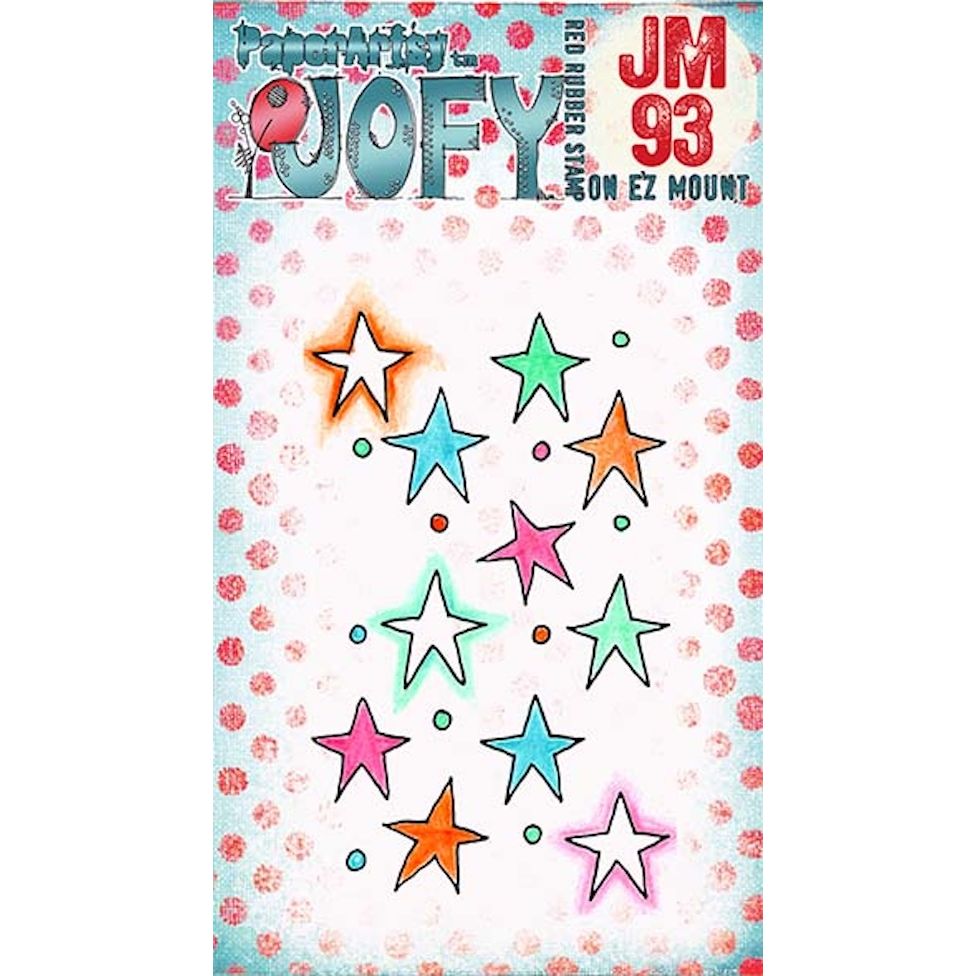 Paper Artsy JoFY Mini 93 Cling Stamp jm93