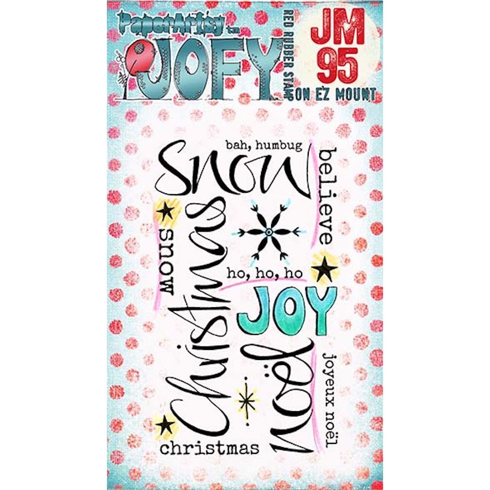 Paper Artsy JoFY Mini 95 Cling Stamp jm95
