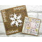 Paper Artsy JoFY Mini 95 Cling Stamp jm95 christmas