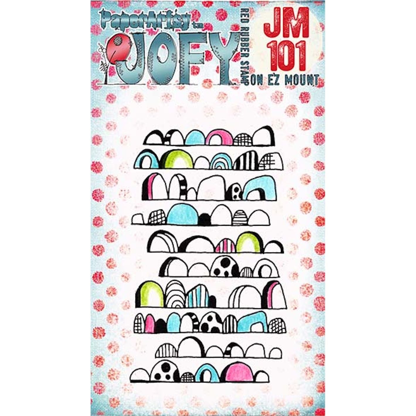Paper Artsy JoFY Mini Cling Stamp jm101