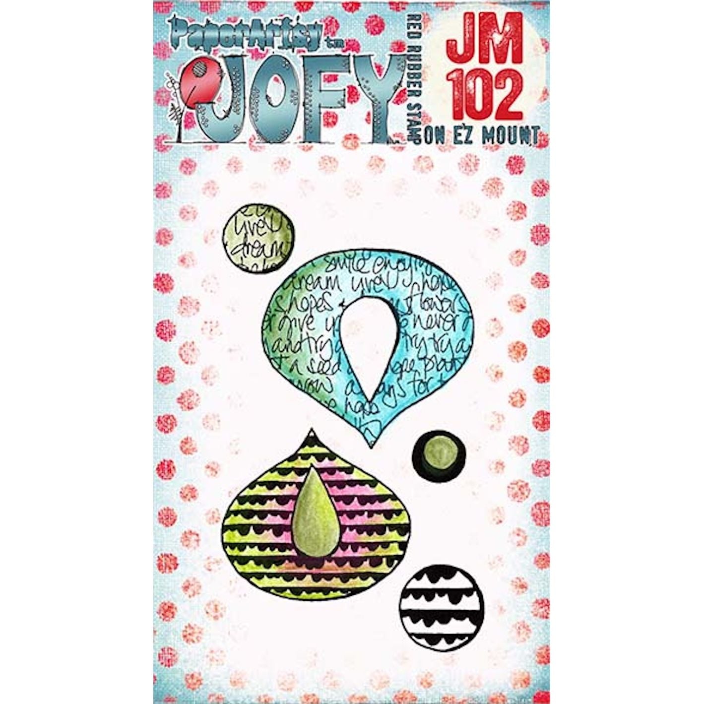 Paper Artsy JoFY Mini Cling Stamp jm102