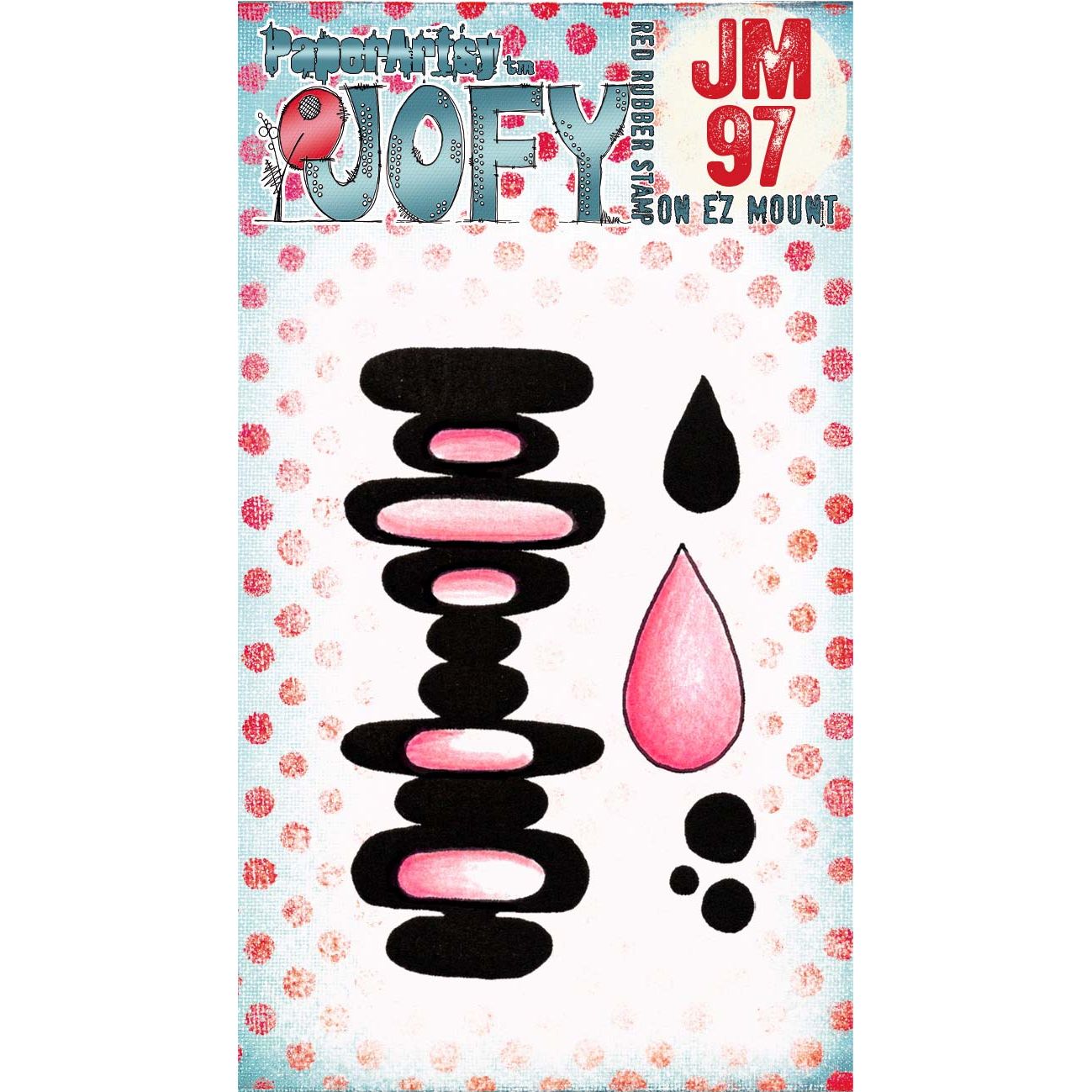 Paper Artsy JoFY Mini Cling Stamp jm97