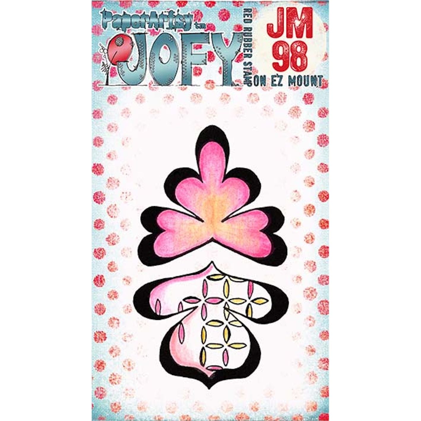 Paper Artsy JoFY Mini Cling Stamp jm98