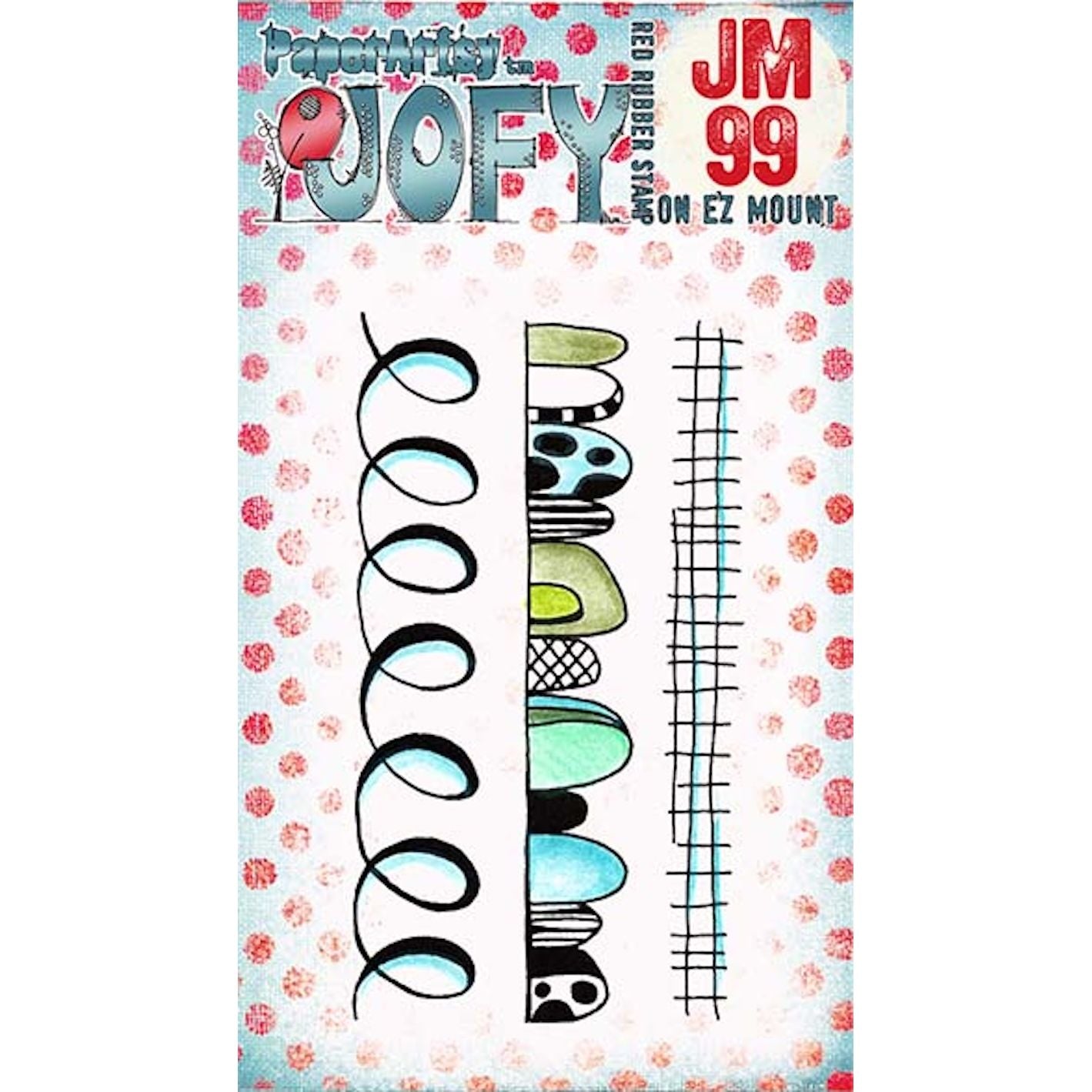 Paper Artsy JoFY Mini Cling Stamp jm99