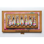 Paper Artsy Kate Crane Cling Stamps kc008 season to be jolly