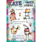 Paper Artsy Kate Crane Cling Stamps kc009