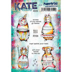 Paper Artsy Kate Crane Cling Stamps kc015