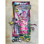 Paper Artsy Kate Crane Cling Stamps kc016 pink | color-code:ALT01