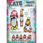 Paper Artsy Kate Crane Cling Stamps kc017